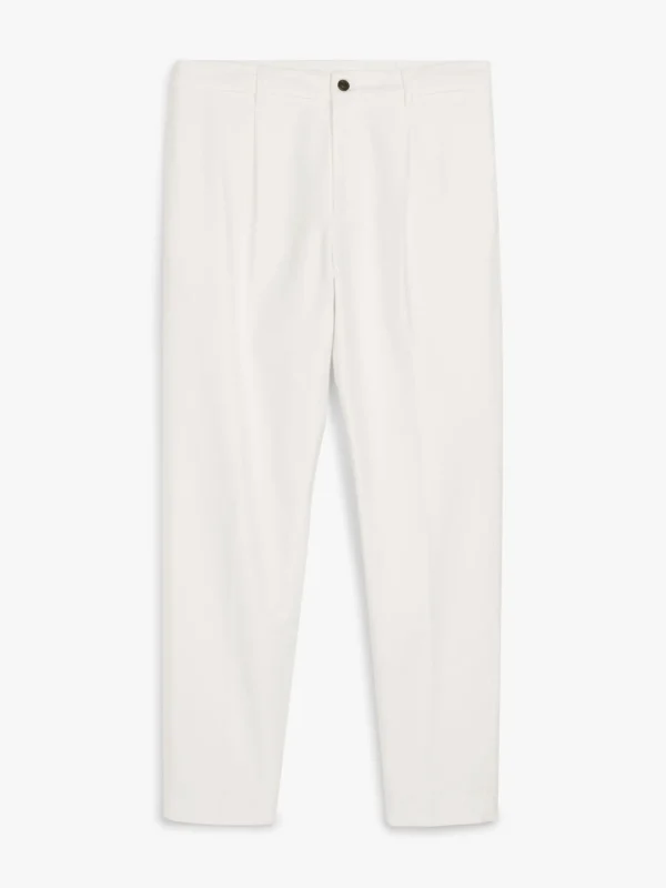 Tommy Hilfiger TH x Festive Harlem Tapered Fit Bundfaltenhose IVORY Discount