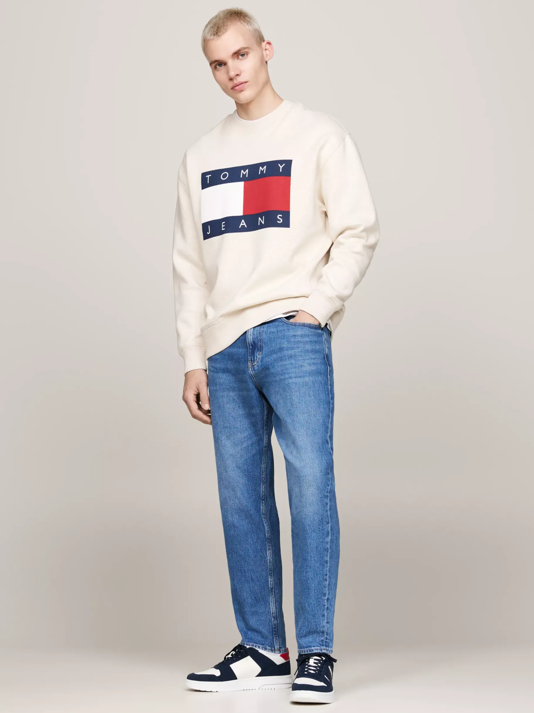 Tommy Hilfiger The Brooklyn Strukturmix-Sneaker aus Wildleder DARK NIGHT NAVY Hot