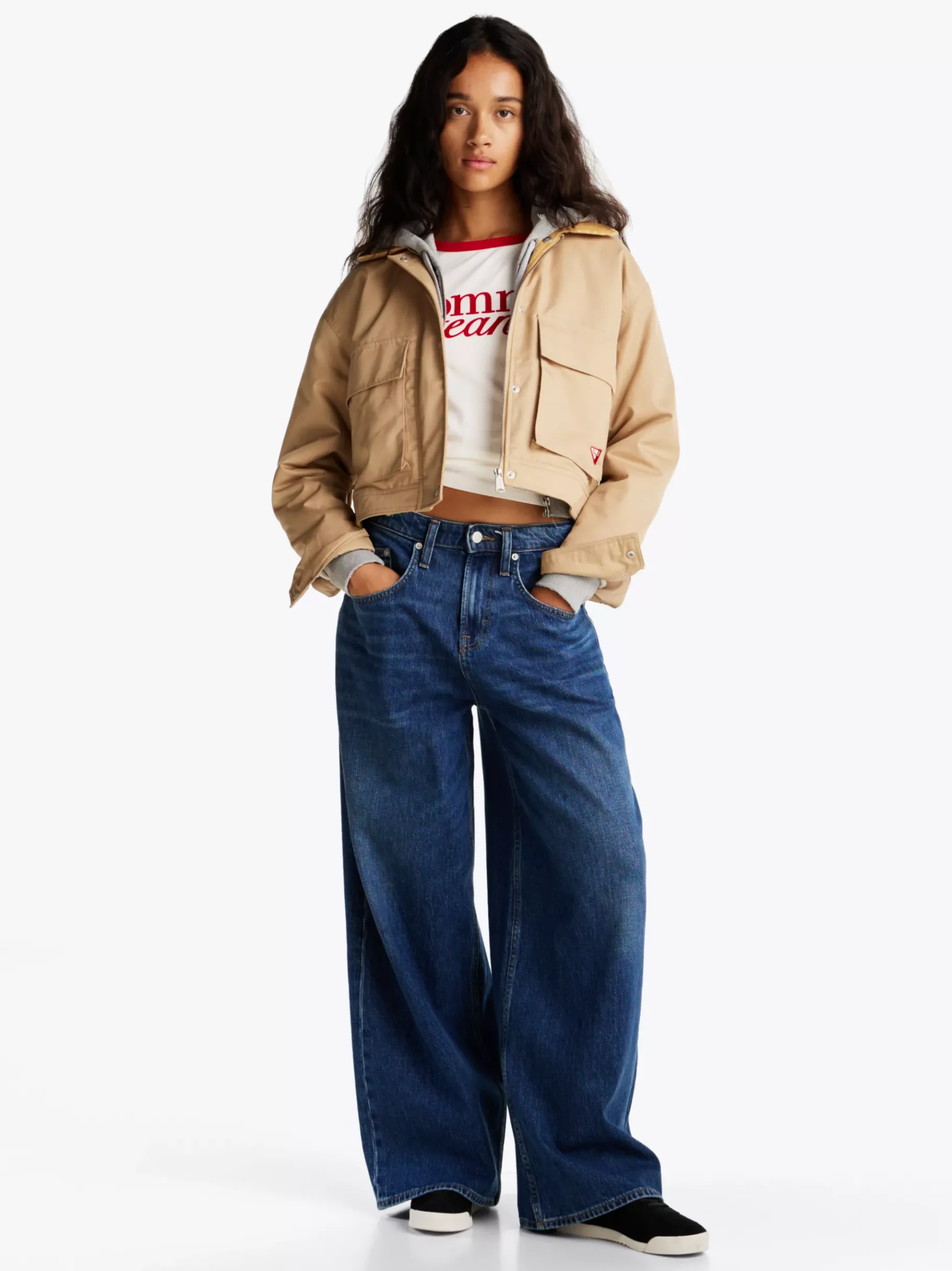 Tommy Hilfiger The Greenwich Flatform-Sneaker aus Wildleder BLACK Flash Sale