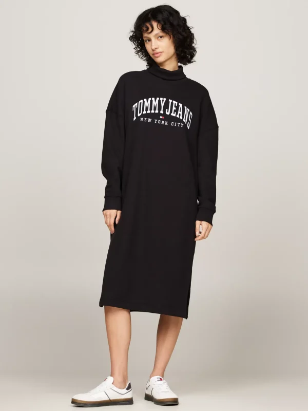 Tommy Hilfiger The Greenwich Ledermix-Sneaker mit Logo WARM STONE Outlet