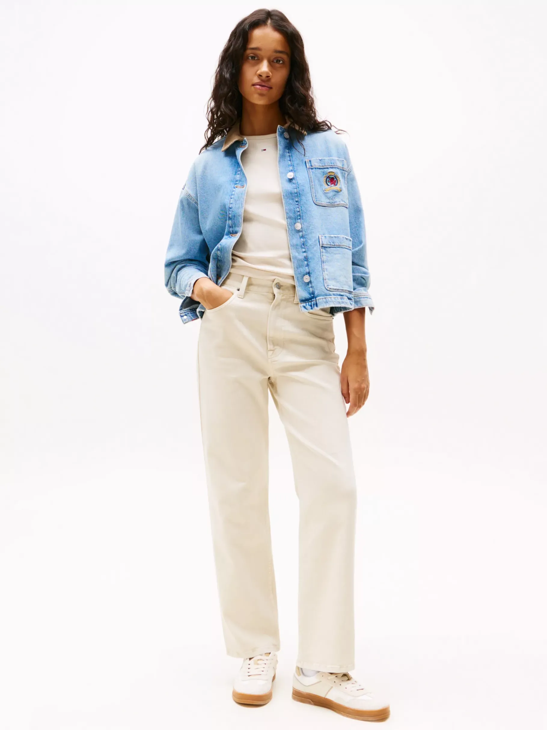 Tommy Hilfiger The Greenwich Ledersneaker NEWSPRINT Store