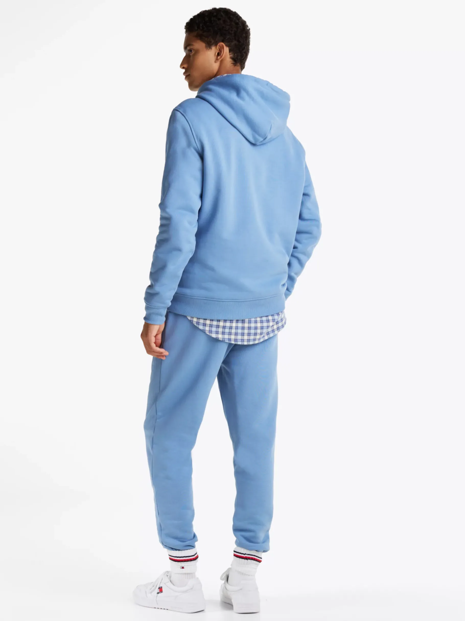 Tommy Hilfiger Tommy Badge Hoodie COLORADO BLUE Sale