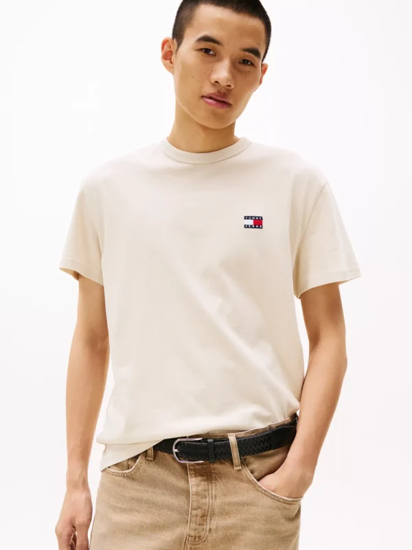 Tommy Hilfiger Tommy Badge T-Shirt NEWSPRINT Best