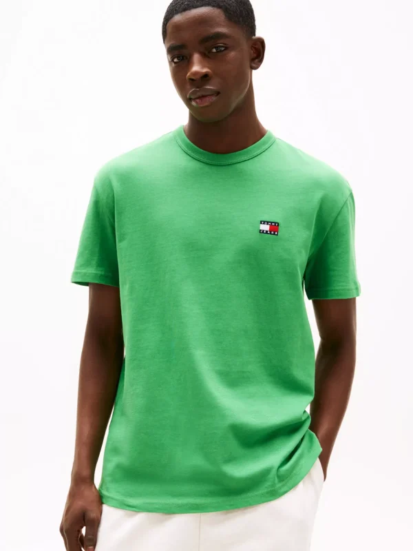 Tommy Hilfiger Tommy Badge T-Shirt COASTAL GREEN Shop