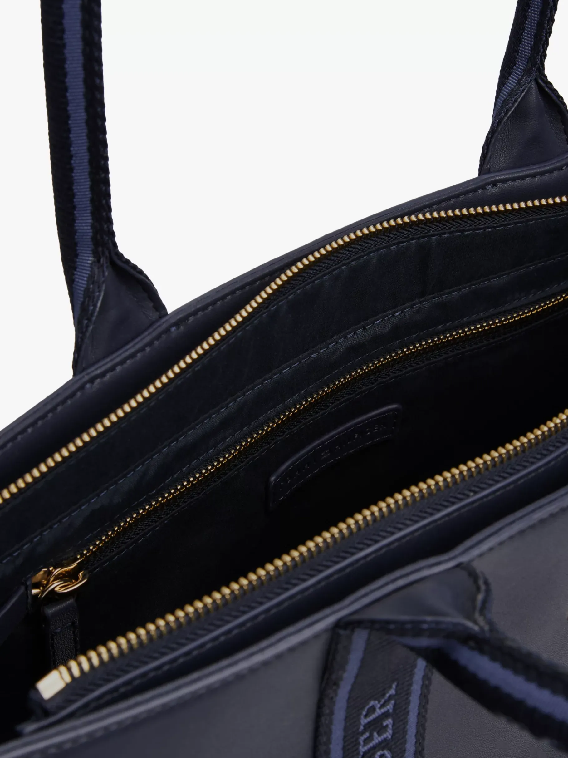 Tommy Hilfiger Tote-Bag mit Logo-Tape SPACE BLUE Best Sale