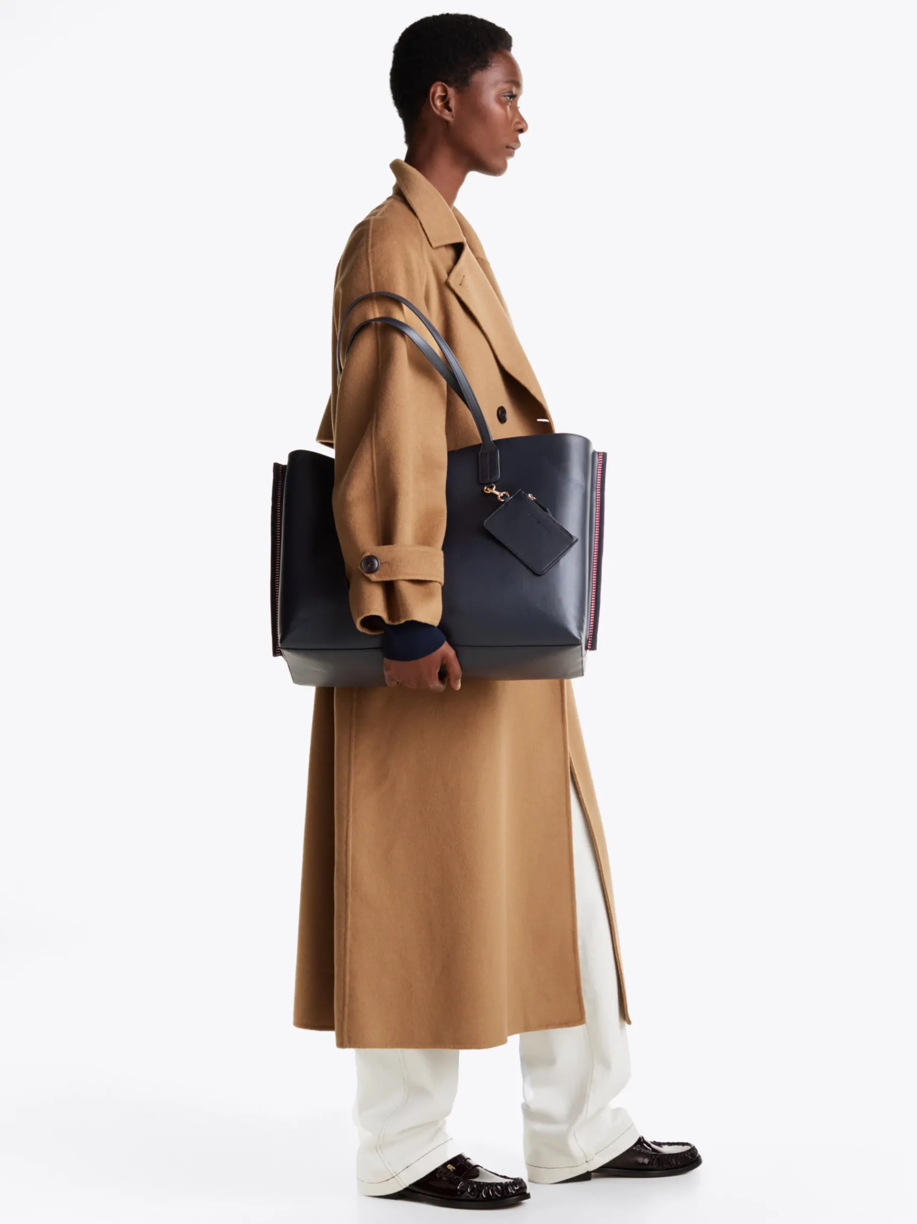 Tommy Hilfiger Tote-Bag mit TH-Monogramm und Tommy-Tape SPACE BLUE CORP Shop