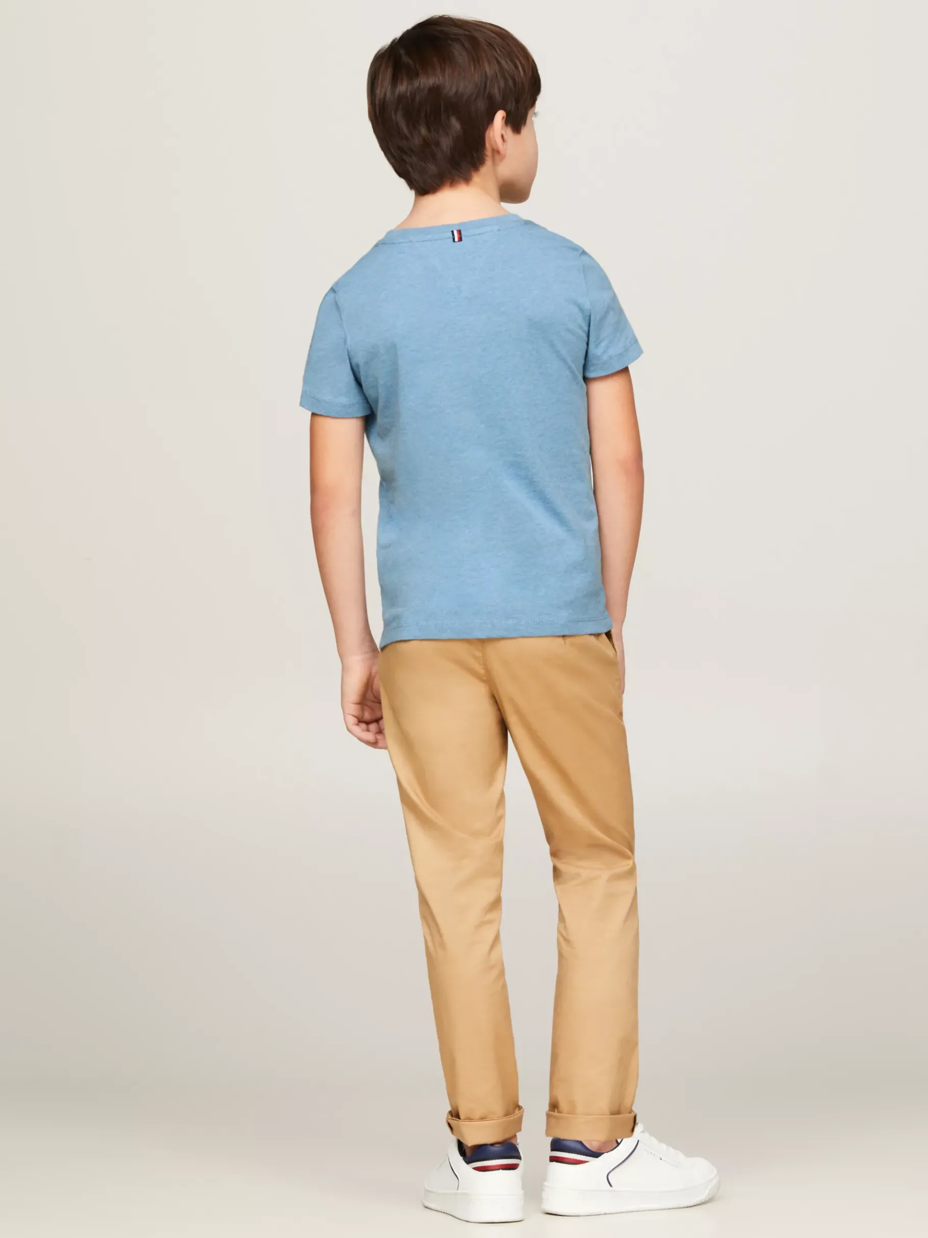 Tommy Hilfiger T-Shirt aus Bio-Baumwolle DARK ALLURE HEATHER Fashion