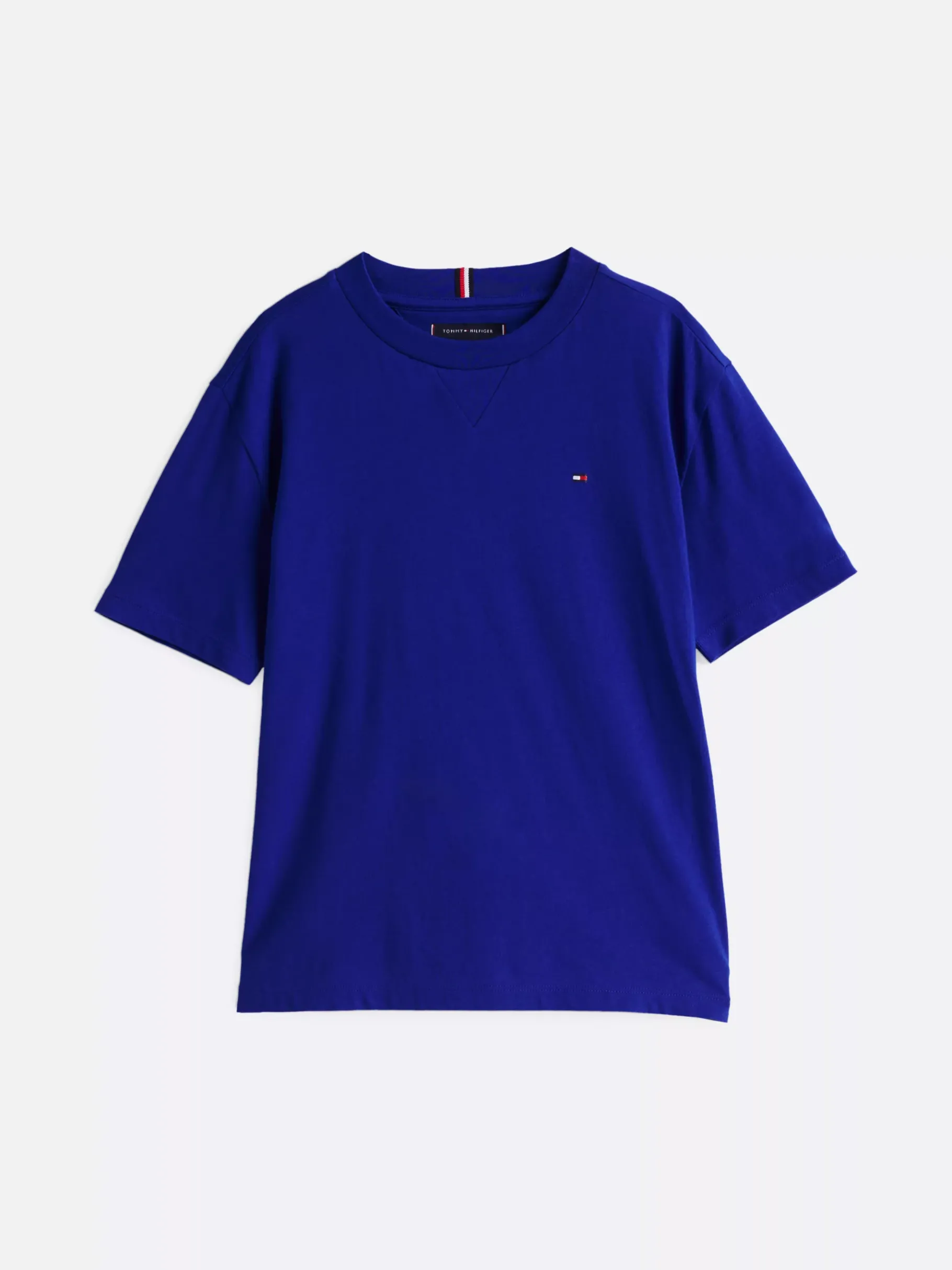 Tommy Hilfiger T-Shirt mit aufgestickter Flag WEDGE BLUE Flash Sale