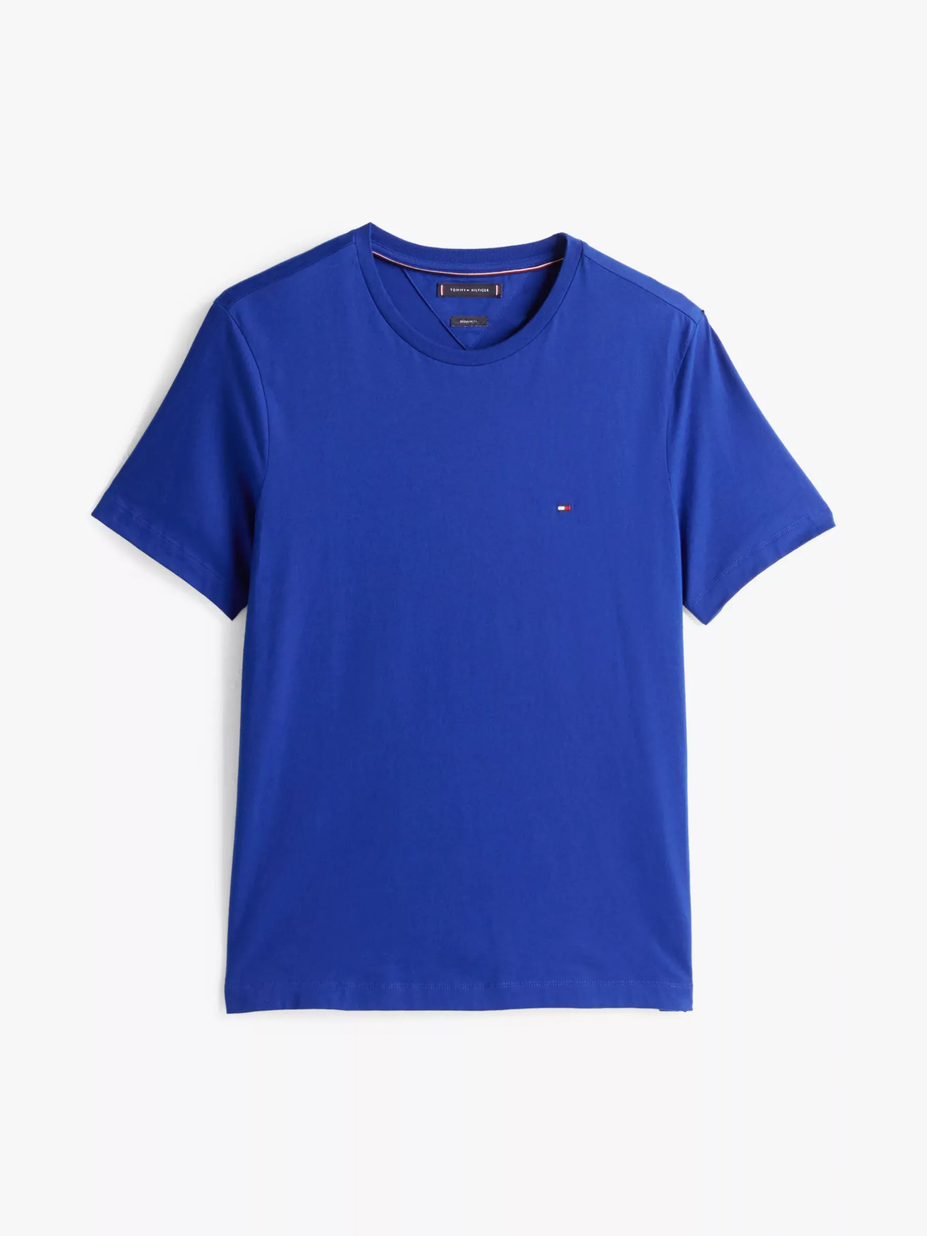 Tommy Hilfiger T-Shirt mit Flag-Stickerei WEDGE BLUE Online