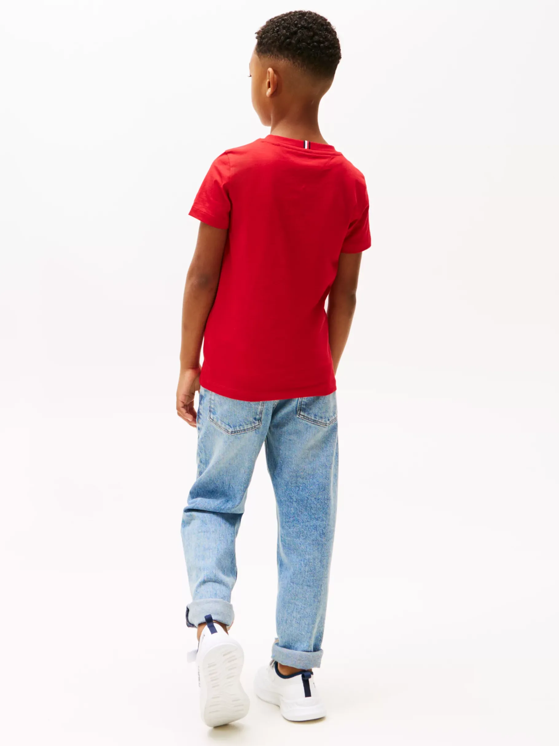 Tommy Hilfiger T-Shirt mit Logo-Grafik PRIMARY RED Store