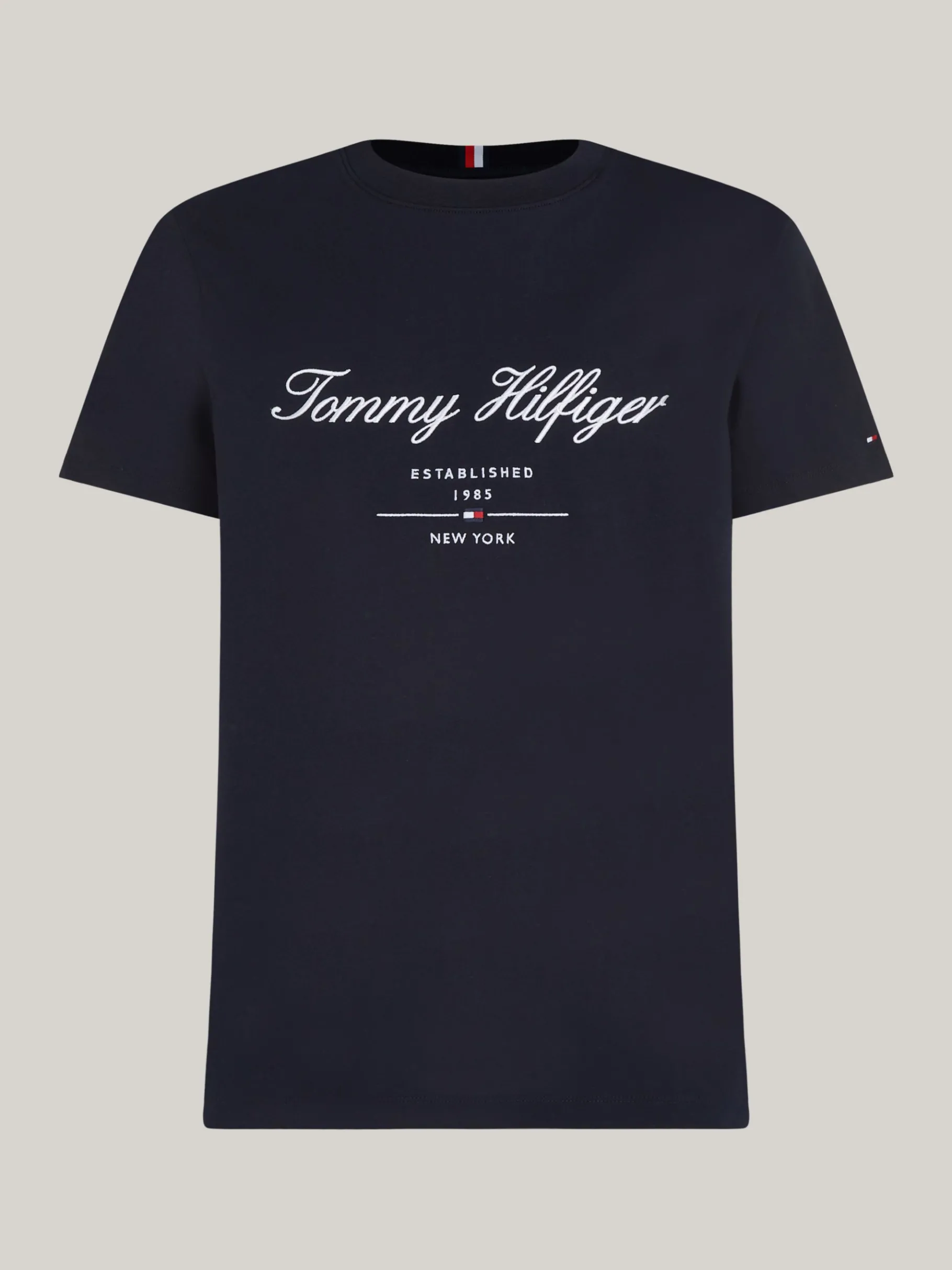 Tommy Hilfiger T-Shirt mit Logo-Stickerei DESERT SKY Fashion