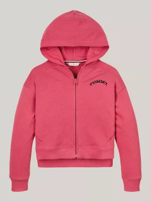 Tommy Hilfiger Varsity Hoodie mit Rückenlogo HERITAGE PINK Shop
