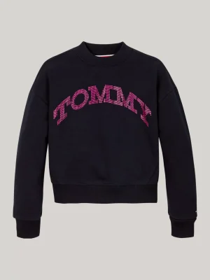 Tommy Hilfiger Varsity Relaxed Fit Sweatshirt mit Logo DESERT SKY Clearance