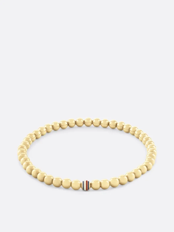 Tommy Hilfiger Veretes Perlen-Armband mit Branding GOLD Hot