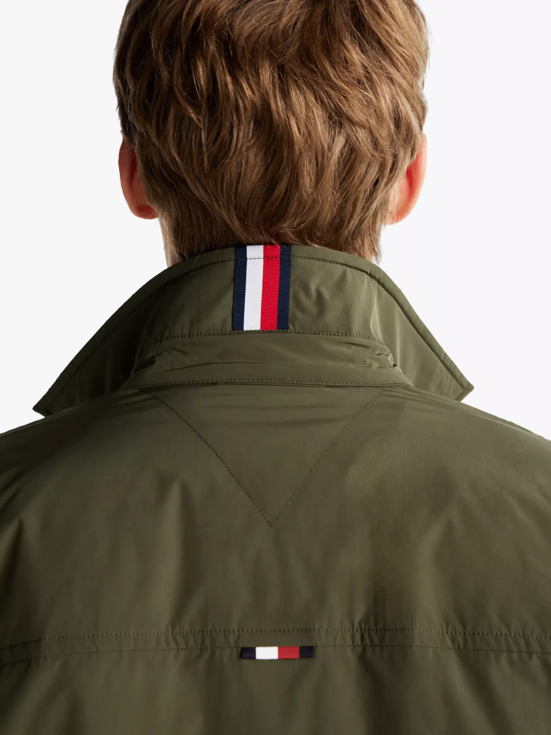 Tommy Hilfiger Verstaubare Hemdjacke ARMY GREEN Best