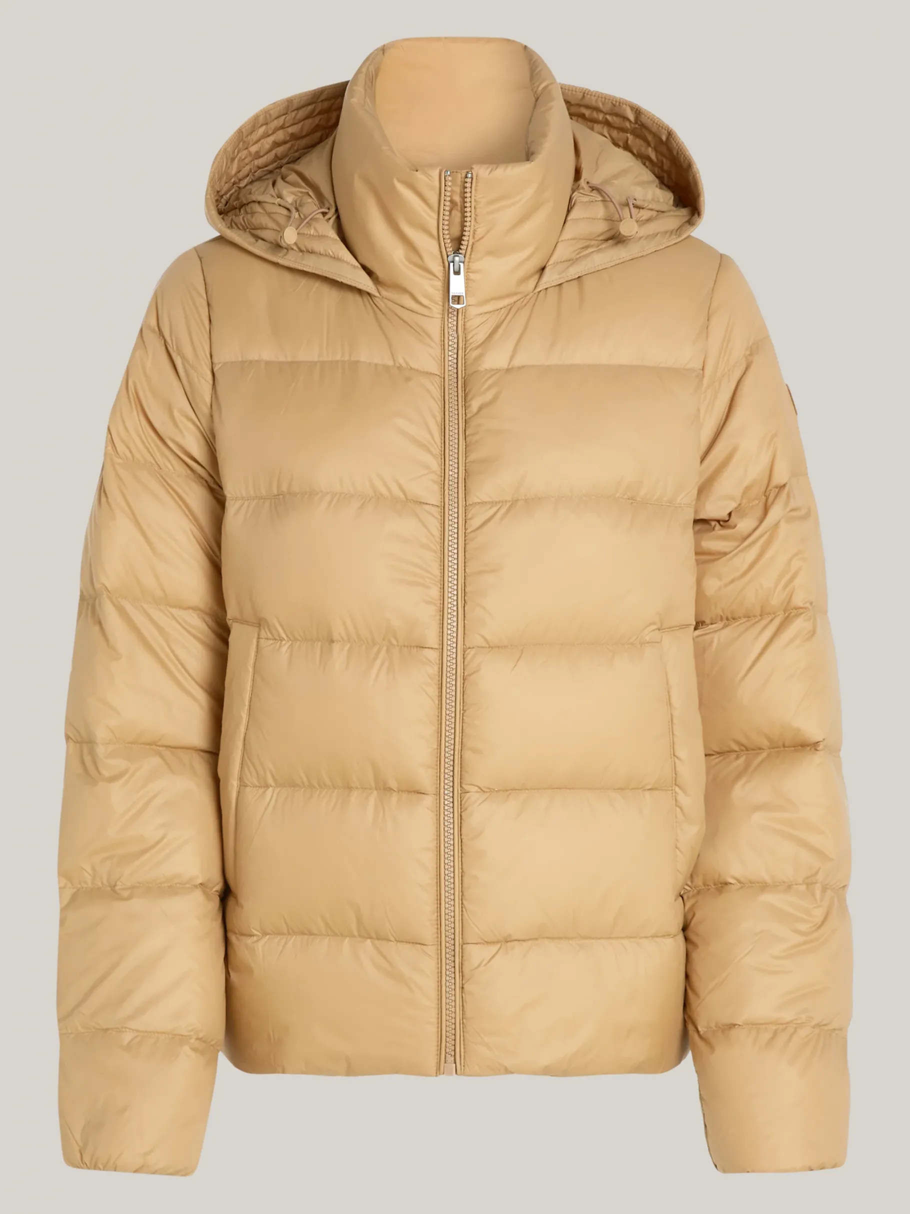 Tommy Hilfiger Wasserabweisende Daunenjacke CLASSIC KHAKI Store