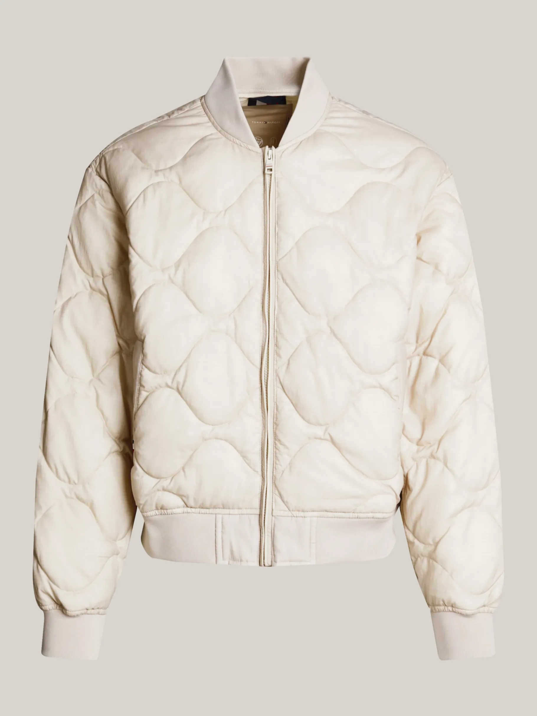 Tommy Hilfiger Wasserabweisende gesteppte Bomberjacke BLEACHED STONE Fashion