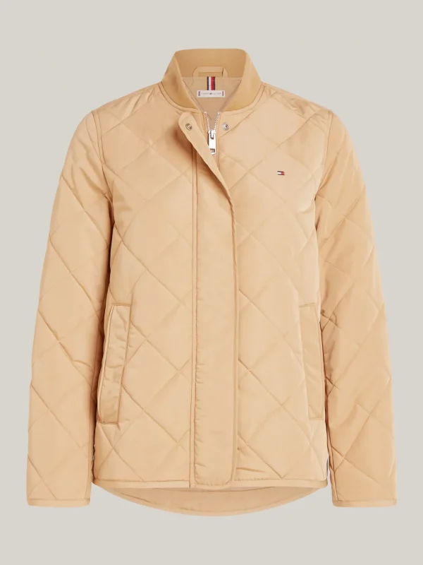 Tommy Hilfiger Wasserabweisende Stepp-Bomberjacke CLASSIC KHAKI Shop