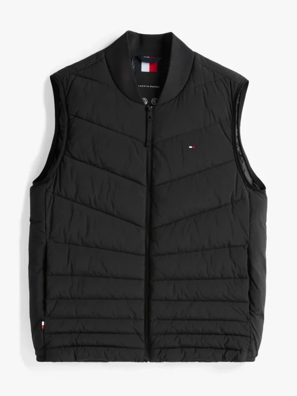 Tommy Hilfiger Wasserabweisende Steppweste BLACK Discount