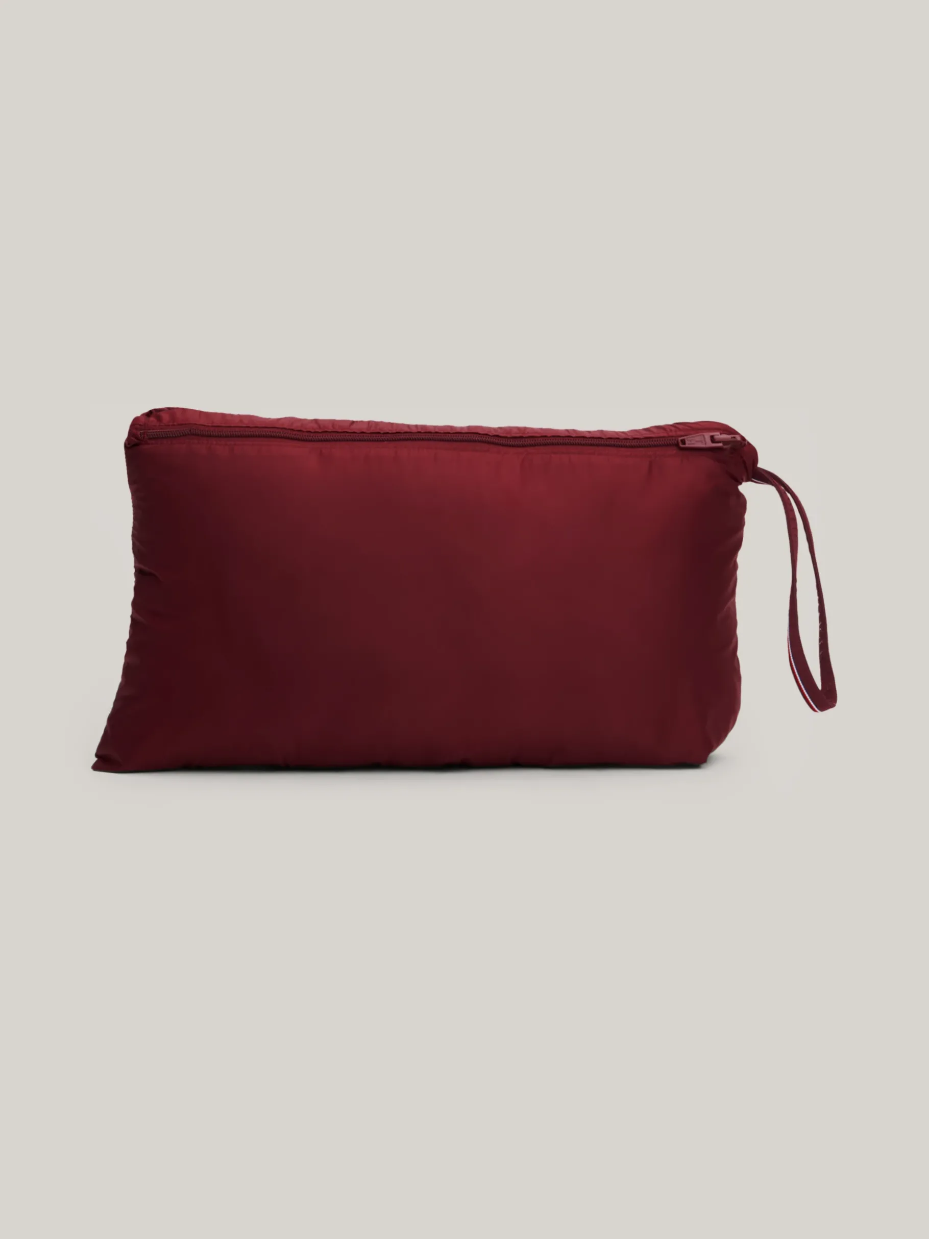 Tommy Hilfiger Wasserabweisende verstaubare Puffer-Jacke DEEP ROUGE Discount