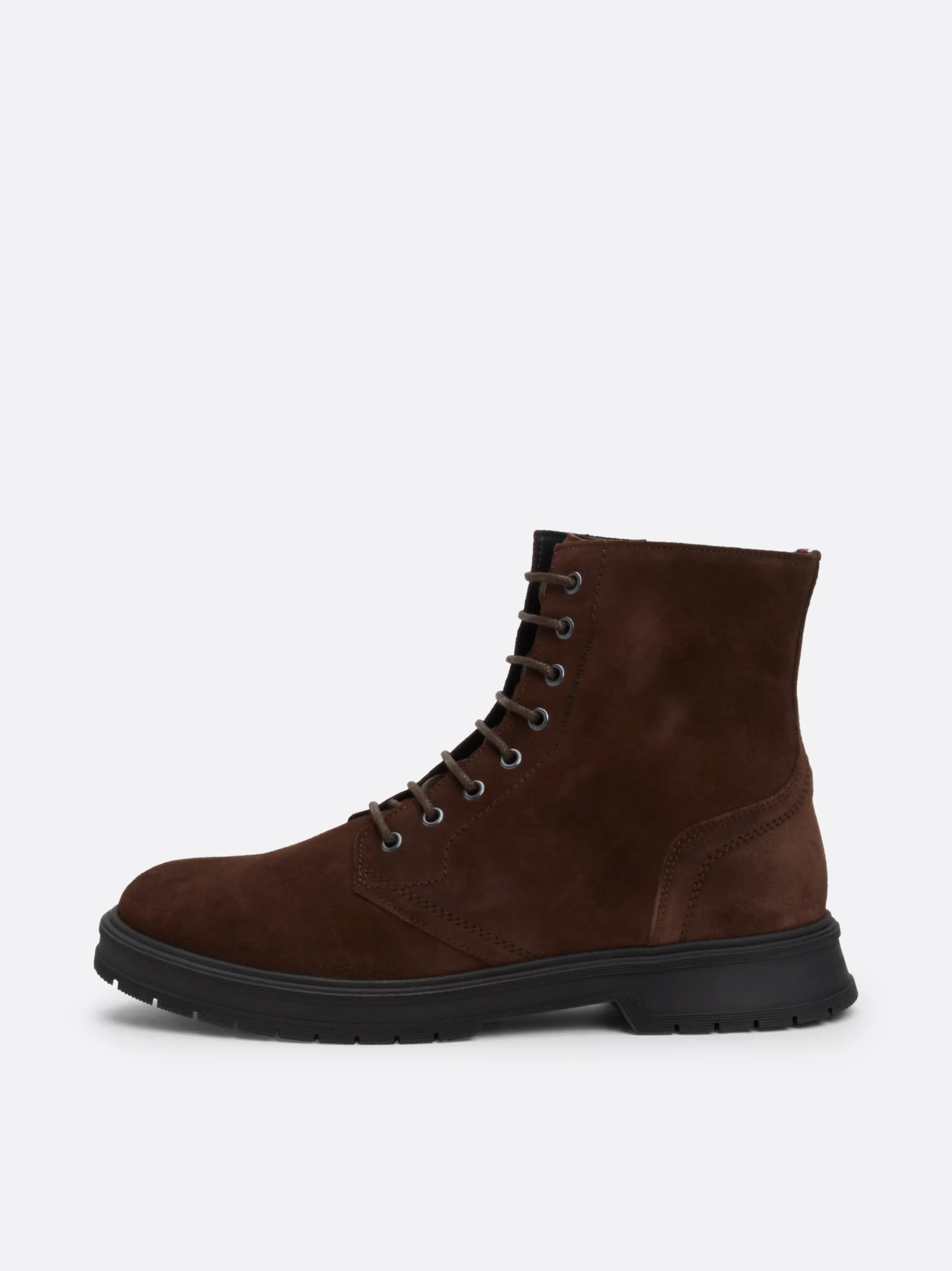 Tommy Hilfiger Wasserabweisender Mid-Top Wildleder-Stiefel COCOA Online