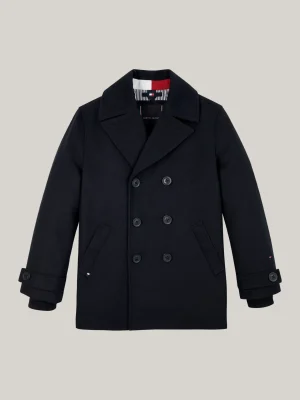 Tommy Hilfiger Wattierte Cabanjacke aus Wollmix DESERT SKY Shop