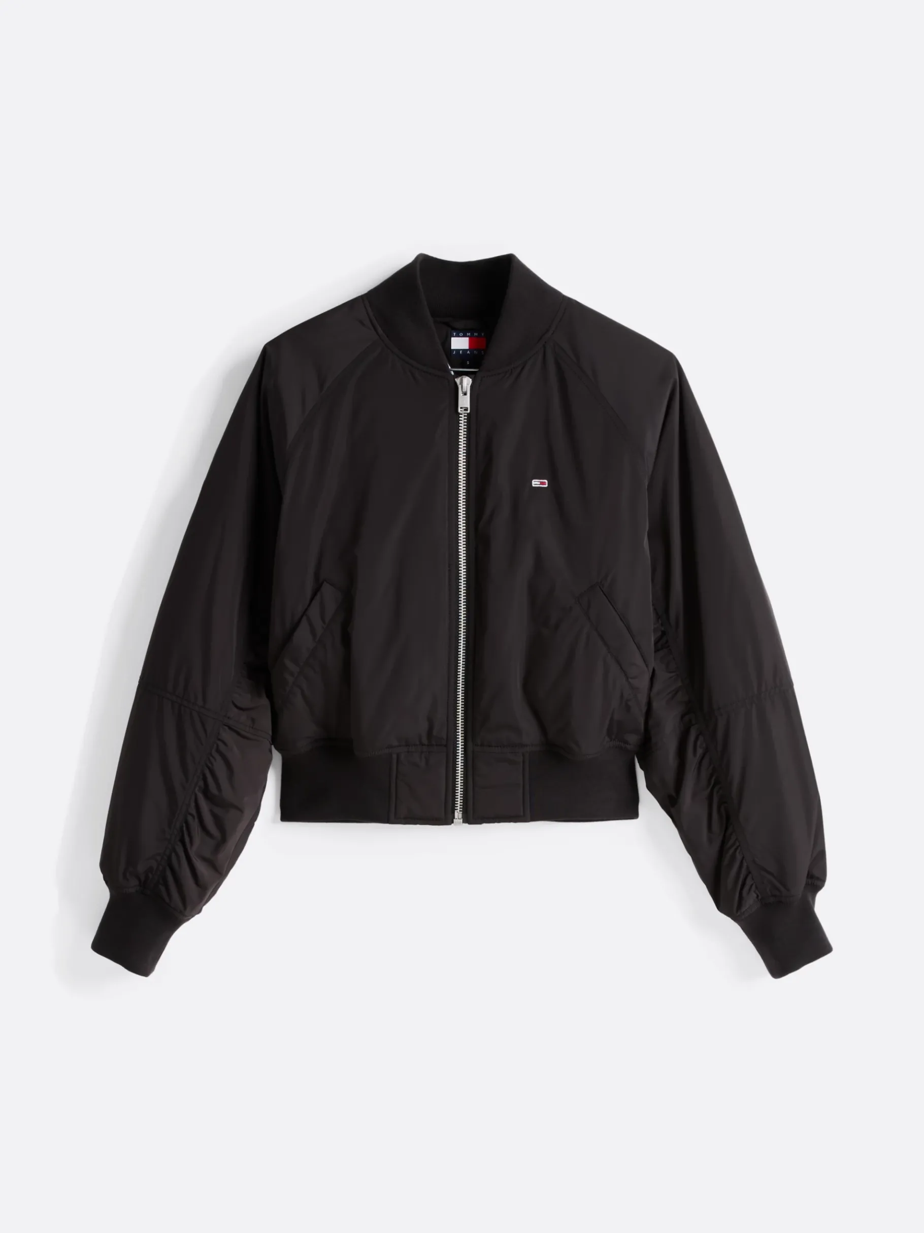 Tommy Hilfiger Wattierte wasserabweisende Bomberjacke BLACK Clearance