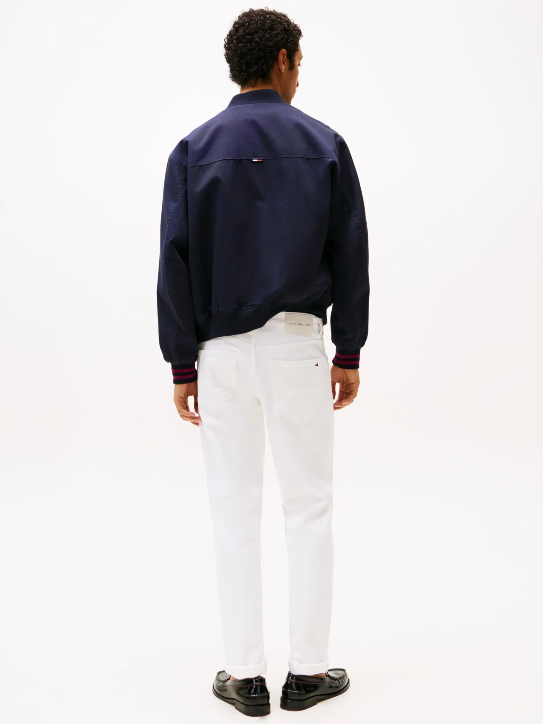 Tommy Hilfiger Weiße Straight Leg Jeans WHITE Online