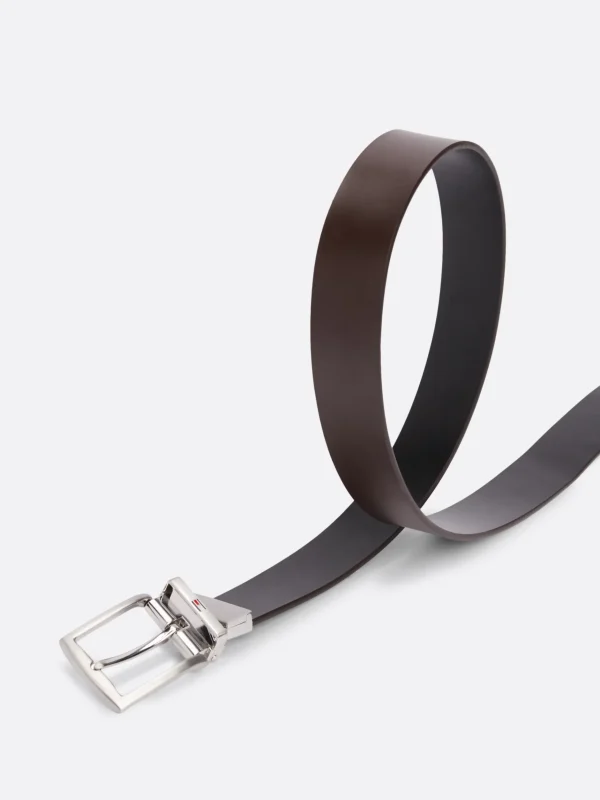 Tommy Hilfiger Wendegürtel aus Leder BLACK / COFFEE BEAN Hot