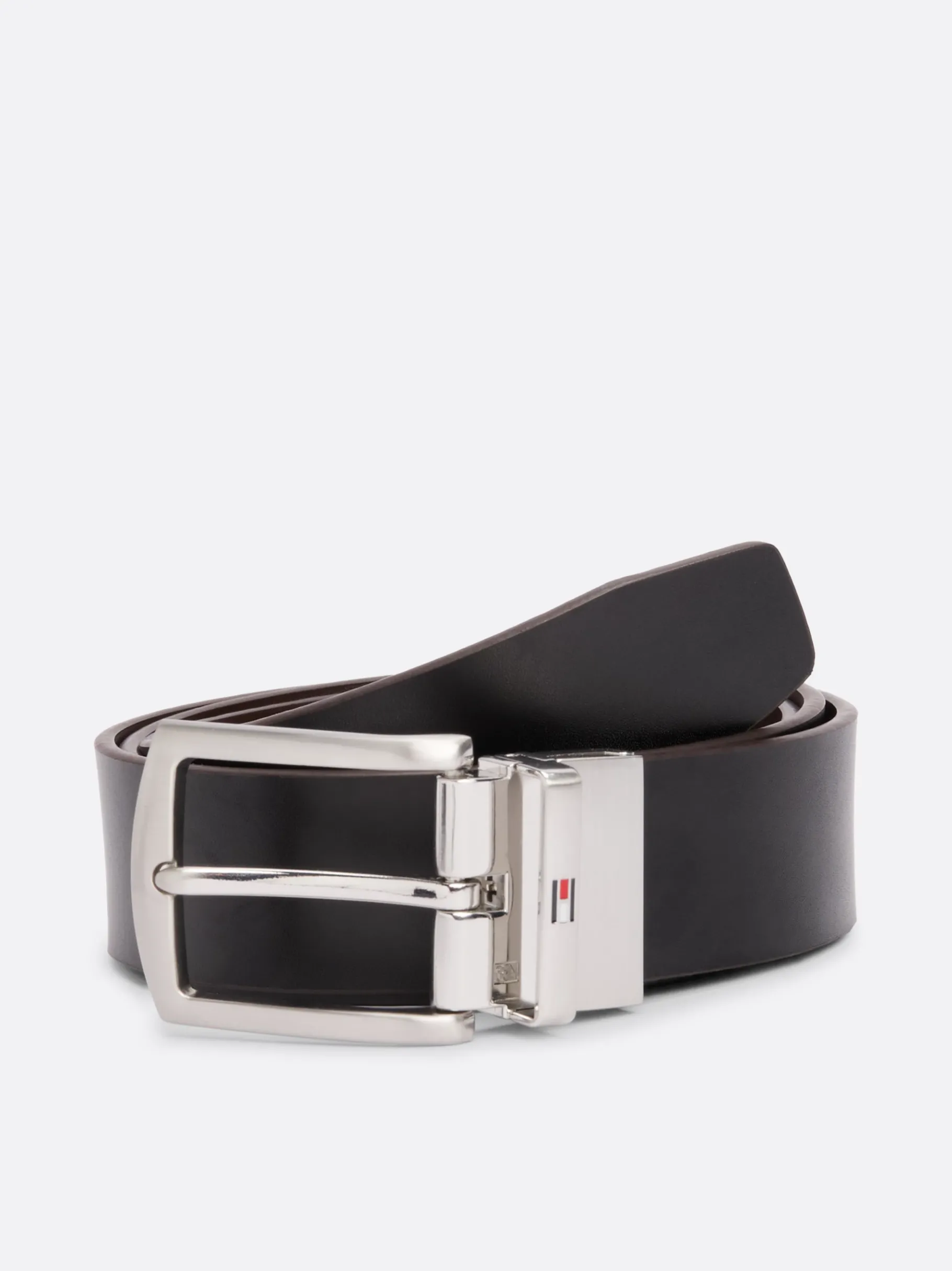 Tommy Hilfiger Wendegürtel aus Leder BLACK / COFFEE BEAN Hot